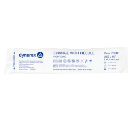 Syringe - Non-Safety with Needle - Luer Lock