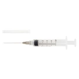 Syringe - Non-Safety with Needle - Luer Lock