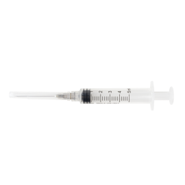 Syringe - Non-Safety with Needle - Luer Lock