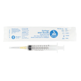 Syringe - Non-Safety with Needle - Luer Lock