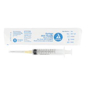 Syringe - Non-Safety with Needle - Luer Lock
