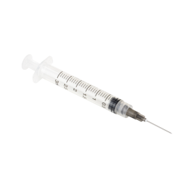 Syringe - Non-Safety with Needle - Luer Lock