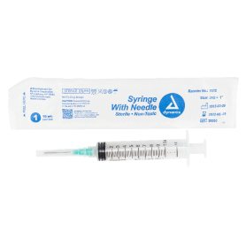 Syringe - Non-Safety with Needle - Luer Lock