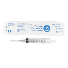 Syringe - Non-Safety with Needle - Luer Lock