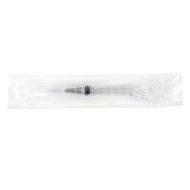 Syringe - Non-Safety with Needle - Luer Lock