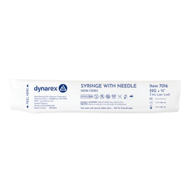 Syringe - Non-Safety with Needle - Luer Lock