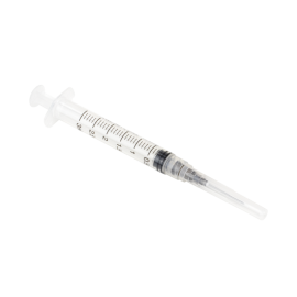 Syringe - Non-Safety with Needle - Luer Lock