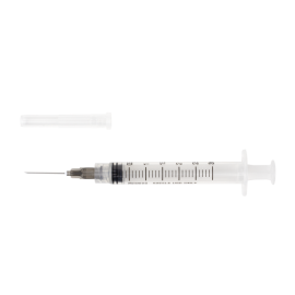 Syringe - Non-Safety with Needle - Luer Lock