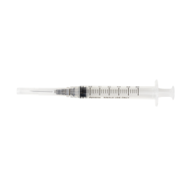 Syringe - Non-Safety with Needle - Luer Lock