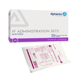 IV administration set - 10 drops 98"