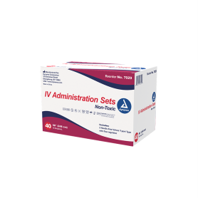 IV administration set - 10 drops 98"