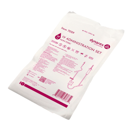 IV administration set - 10 drops 98"