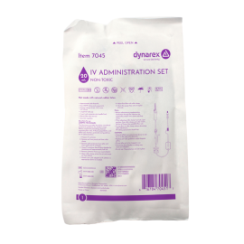 IV Administration Set - 20 Drop w/ Regulator