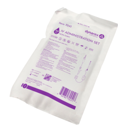 IV Administration Set - 20 Drop w/ Regulator