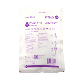 IV Administration Set - 20 Drop w/ Regulator