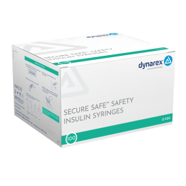 SecureSafe Safety Insulin Syringe - 0.5 ml (New Mechanism)