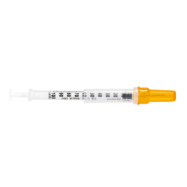 SecureSafe Safety Insulin Syringe - 1 ml (New Mechanism)