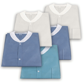 Disposable Lab Coats without Pockets