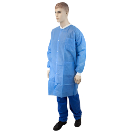 Disposable Lab Coats without Pockets