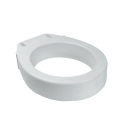 Elongated Raised Toilet Seat without Arms