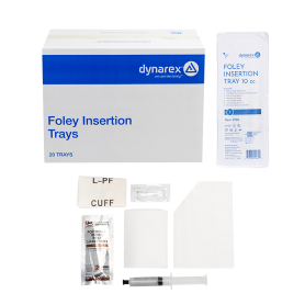 Foley Insertion Trays without Catheters