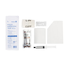 Foley Insertion Trays without Catheters