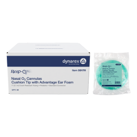 Nasal Oxygen Cannulas - Cushion Tip w/ Advantage Ear Foam