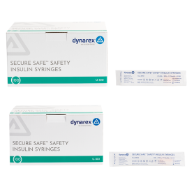 SecureSafe Safety Insulin Syringes