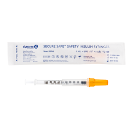 SecureSafe Safety Insulin Syringes