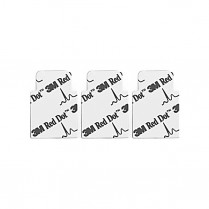 3M Red Dot Resting Tab Electrodes 100/pack