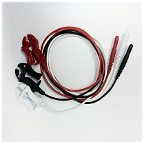 Grabber 3 Lead Wire Set - B,W, R