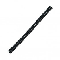 Coiled Cable, 8' black (Baum)