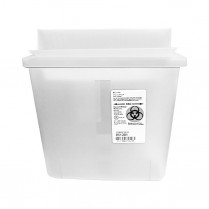 Sharp Container - 5 quart Sage Clear