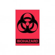 Biohazard Labels 3" x 2", 500/roll