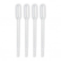 Transfer Pipet, 6in Graduated to 1ml, Large Bulb, 500/box