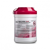 Sani-Cloth Plus Canister, Red Top, 160/canister