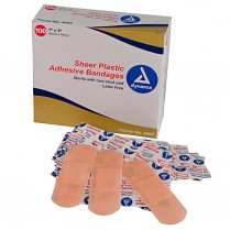 Bandaid Sheer Strips, 1" x 3"