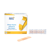 Bandaid Sheer Strips, 3/4"x 3" 100/box