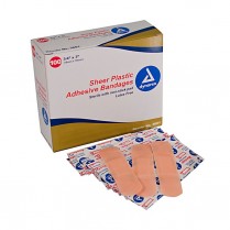 Bandaid Sheer Strips, 3/4"x 3" 100/box