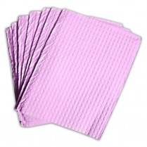 Towel, 3 Ply Tissue + Poly Mauve, 13"x18", 500/case