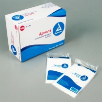 Apron, Polyethylene, 24"x24", 100/box