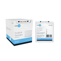 2"x2", 8-ply Sterile Gauze Sponge, 2/pk, 50pk/box