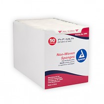 2"x 2" Sterile NW Sponge Gauze 2/pack, 4 ply, 50pks/bx