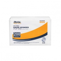4"x 4" NS Gauze Sponge 8 ply 200/bag