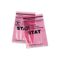 Specimen Bag, Transport, Stat, 10" x 6", paperwork pouch, re