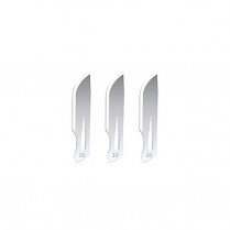 Surgical Blade #10, Stainless Steel, 100/box, Exel