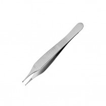 Vantage Adson Dressing Forceps 4.75",1 x 2 Teeth, Delicate