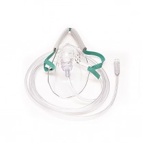 Mask, adult, aerosol, elastic strap style, w/out tubing - 50