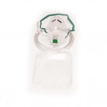 Salter Mask, High Conc. Oxygen Non-Rebr. 7' Tube & Vent