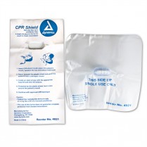CPR Shield with One Way Valve